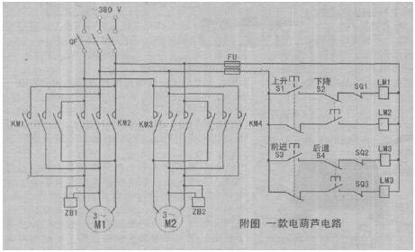 电动葫芦电路图剖析